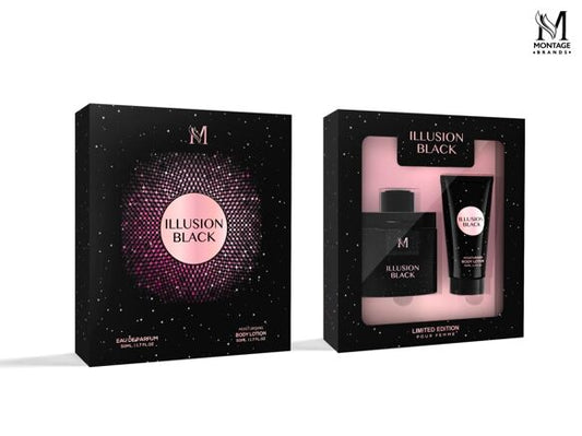 ILLUSION NOIR 50ML PERFUME BOX